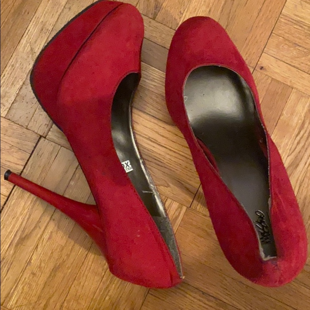 5 inch Red Mossimo Heels